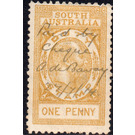 Edward VII - Duty stamp - South Australia 1906