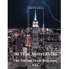 Empire State Building, New York, 90th Anniversary - Caribbean / Grenada 2021