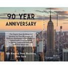 Empire State Building, New York City, 90th Anniversary - Micronesia / Marshall Islands 2021