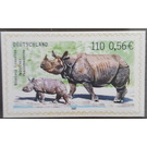 Endangered species - self-Adhesive  - Germany / Federal Republic of Germany 2001 - 110 Pfennig