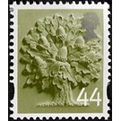 England - Oak Tree (Head Type II) - United Kingdom / England Regional Issues 2006 - 44