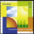 environmental Protection: Renewable energies on the rise  - Germany / Federal Republic of Germany 2004 - 55 Euro Cent