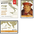 Europa (C.E.P.T.) 2020 - Ancient Postal Routes - Malta 2020 Set