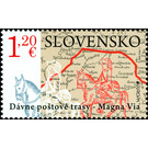 Europa (C.E.P.T.) 2020 - Ancient Postal Routes - Slovakia 2020 - 1.20
