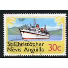 "Europa" (liner) - Caribbean / Saint Kitts and Nevis 1978 - 30