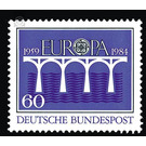 Europe 25 years of the European Conference of Administration for Post and Telecommunications (CEPT)  - Germany / Federal Republic of Germany 1984 - 60 Pfennig