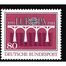 Europe 25 years of the European Conference of Administration for Post and Telecommunications (CEPT)  - Germany / Federal Republic of Germany 1984 - 80 Pfennig