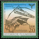 European airmail exhibition "Lilienthal '91"  - Germany / German Democratic Republic 1990 - 20 Pfennig