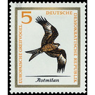 European birds of prey  - Germany / German Democratic Republic 1965 - 5 Pfennig