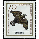 European birds of prey  - Germany / German Democratic Republic 1965 - 70 Pfennig