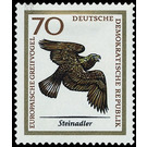 European birds of prey  - Germany / German Democratic Republic 1965 - 70 Pfennig