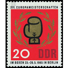 European Championships in boxing, Berlin  - Germany / German Democratic Republic 1965 - 20 Pfennig