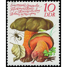 European mushrooms  - Germany / German Democratic Republic 1980 - 10 Pfennig