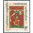 evangelists  - Liechtenstein 1987 - 35 Rappen