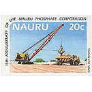 Excavator, Trucks - Micronesia / Nauru 1985 - 20