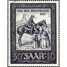exhibition - Germany / Saarland 1952 - 3,000 Pfennig