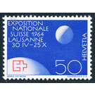 exhibition  - Switzerland 1963 - 50 Rappen