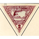 Express stamp  - Austria / k.u.k. monarchy / Empire Austria 1916 - 2 Heller