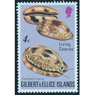 Eyed Cowry (Cypraea argus) - Micronesia / Gilbert and Ellice Islands 1975 - 4