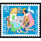 Fairy tale - Cinderella  - Switzerland 1985 - 90 Rappen
