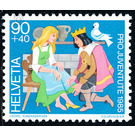 Fairy tale - Cinderella  - Switzerland 1985 - 90 Rappen