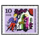 Fairy tale: little brother and sister  - Germany / German Democratic Republic 1970 - 10 Pfennig