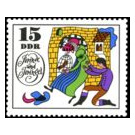 Fairy tales: Jorinde and Joringel  - Germany / German Democratic Republic 1969 - 15 Pfennig