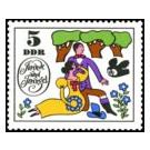 Fairy tales: Jorinde and Joringel  - Germany / German Democratic Republic 1969 - 5 Pfennig