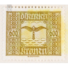 Falcon  - Austria / I. Republic of Austria 1922 - 600 Krone