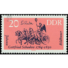 Famous artists  - Germany / German Democratic Republic 1964 - 20 Pfennig