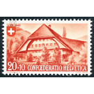 farmhouse  - Switzerland 1945 - 20 Rappen