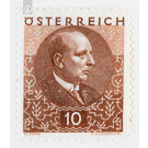 Federal President  - Austria / I. Republic of Austria 1930 - 10 Groschen