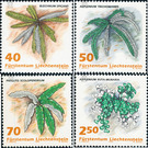 ferns  - Liechtenstein 1992 Set