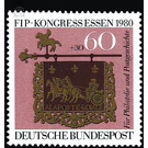 FIP Congress, Essen 1980  - Germany / Federal Republic of Germany 1980 - 60 Pfennig