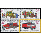 Fire brigades: fire trucks  - Germany / German Democratic Republic 1987 - 70 Pfennig