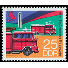 fire Department  - Germany / German Democratic Republic 1977 - 25 Pfennig