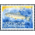 fish  - Liechtenstein 1987 - 90 Rappen