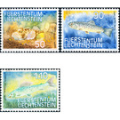 fish  - Liechtenstein 1987 Set