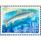 fish  - Liechtenstein 1989 - 110 Rappen