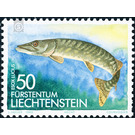 fish  - Liechtenstein 1989 - 50 Rappen