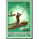 Fishermen see the star of Bethlehem - Micronesia / Gilbert and Ellice Islands 1975 - 35