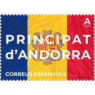 Flag of Andorra - Andorra, Spanish Administration 2021