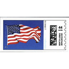 Flag on flagpole - United States of America 2009