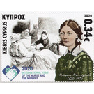 Florence Nightingale & International Year of The Nurse - Cyprus 2020 - 0.34