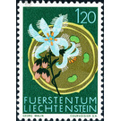 flowers  - Liechtenstein 1970 - 120 Rappen