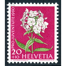 flowers  - Switzerland 1960 - 20 Rappen