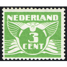 Flying dove WATERMARK - Netherlands 1934 - 3