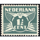 Flying dove WATERMARK - Netherlands 1935