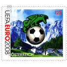 Football Championship  - Austria / II. Republic of Austria 2008 - 125 Euro Cent