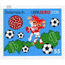 Football Championship  - Austria / II. Republic of Austria 2008 - 55 Euro Cent